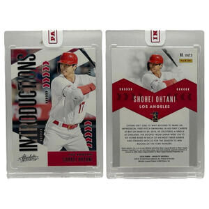 2020 Panini Absolute - Introductions Shohei Ohtani #INT3 LA Angels